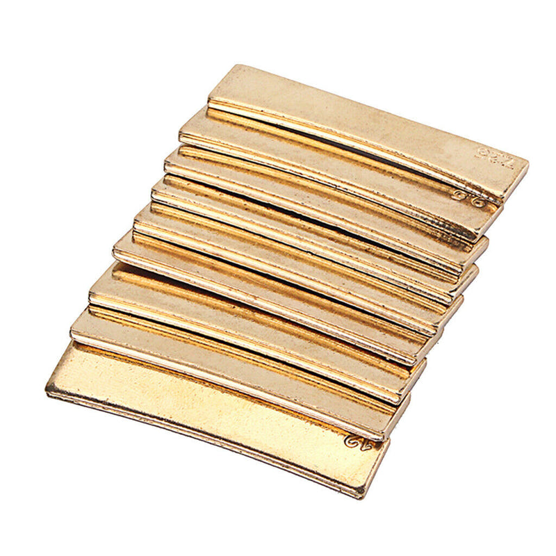 9pcs Guitar Fret Press Inserts Brass 7.25"/9.5"/10"/12"/14"/15"/16"/17"/20"