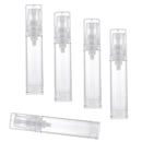 5Pcs Set 10ml Empty Airless Pump Bottle Vacuum Cosmetic Container Refillable