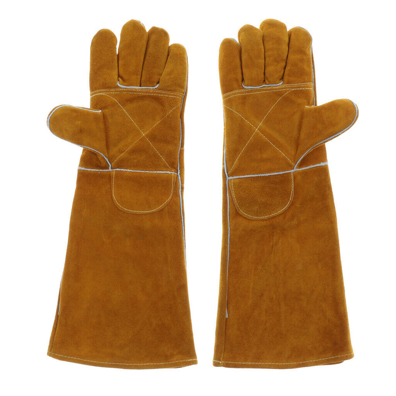 1 pair Professional Gloves Anti Bite with Long Sleeve Lizard Reptile Protective