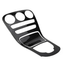 Abs Center Console Panel Decoration Cover Trim 2Pcs For Mercedes Benz C Cla