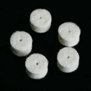100pcs 13mm Wool Felt Polishing Wheel Buffing Pad + 2 Mandrels for Rotary tool