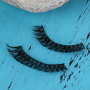 Handmade False Eyelashes Soft Cotton Stalk Natural Cross Long Eyelashes