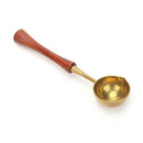 Retro Wax Sealing Stamp Metal Wax Stick Wooden Handle Sealing Wax Spoon
