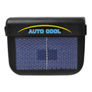 Car Window Air Vent Cooling Fan Solar Powered Ventilation Cooler Radiator Auto