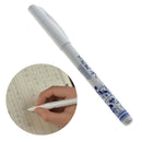 Delicate China Orchid Blue White Porcelain Style Office School Gel Writing Pen