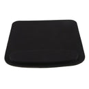 Rectangle Wrist Support Cloth + EVA Mouse Pad Mice Mat For Compute black