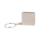 1pc Mini practical tape measure keychain key chain ring keyring key fob holder F