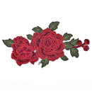 Embroidery Rose Flower Sew On Patch Badge Bag Jeans Dress Applique Craft TO