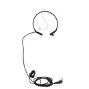 Interphone Throat Mic Two-way Radio With Winding Finger PTT K-head For BAOFENG