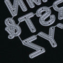 26pcs Carbon Steel Letters Cutting Dies Stencils For DIY Scrapbooking Photo