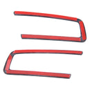 2xCarbon Fiber Texture Mode Button Cover fit for BMW 2 Series F45 F46 218i 15-17