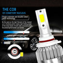 2pcs LED headlight bulb 72W 7600LM LED headlight conversion kit - 6000K Xen E6X2