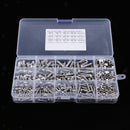500Pcs M3 M4 M5 Stainless Steel Hex Socket Head Cap Screws Nuts Assortment