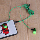 Braided Wire Sub-woofer Headset Ear Braided Rope Wire Cloth Rope Earplug