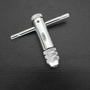 Adjustable M3-M8 T-Handle Ratchet Tap Wrench Machinist Tool Screw Durable dfs
