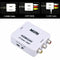 1Pc New Mini HD AV2VGA Video Converter Box AV RCA CVBS to VGA Video HDTV Adapter