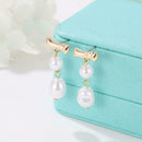 2019 Fashion women Temperament Drops Shaped Earrings X5F4 F0K6
