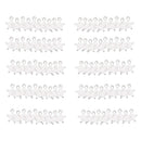 100x Stainless Steel Star Shape Charms Necklace Bracelet Pendants Jewelry Making