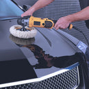 22 in 1 Polishing Pad Bonnet for 9-10 inch Car Polisher Waxing Bonnet Set Kit