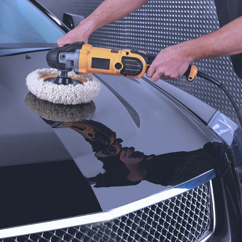 22 in 1 Polishing Pad Bonnet for 9-10 inch Car Polisher Waxing Bonnet Set Kit