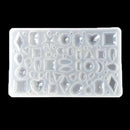 2pcs Multi Shape Mini Silicone Jewelry Earring Necklace Pendant Making Mold F7W1
