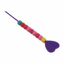 5X(Lady Colorful Plastic Beads Decor Hair Braid Ponytail Maker Styling Too U8O2)