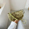 Casual Nylon Handbag Women Tie Dye Print Underarm Shoulder Bags (Green)