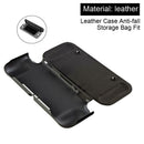 Leather Case Anti-fall Storage Bag Fit for Nintend Switch Lite Game Console