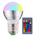 E27 RGB LED Light Bulb Remote Control 16 Colors Changing -Engery Saving