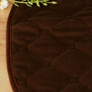 Non-slip Car Seat Cushion Protector Chair Mat Pad for Car Office Home Brown
