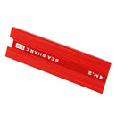 Aluminum Heatsink For PCIe NVMe M.2 NGFF SSD With Silicone Thermal Pad-Red