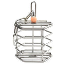 Pet Bird Parrot Squirrel Bold Stainless Steel Food Hanging Cage Foraging To
