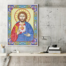 5D DIY Special Shape Diamond Painting Religious Embroidery Mosaic Kit Decor