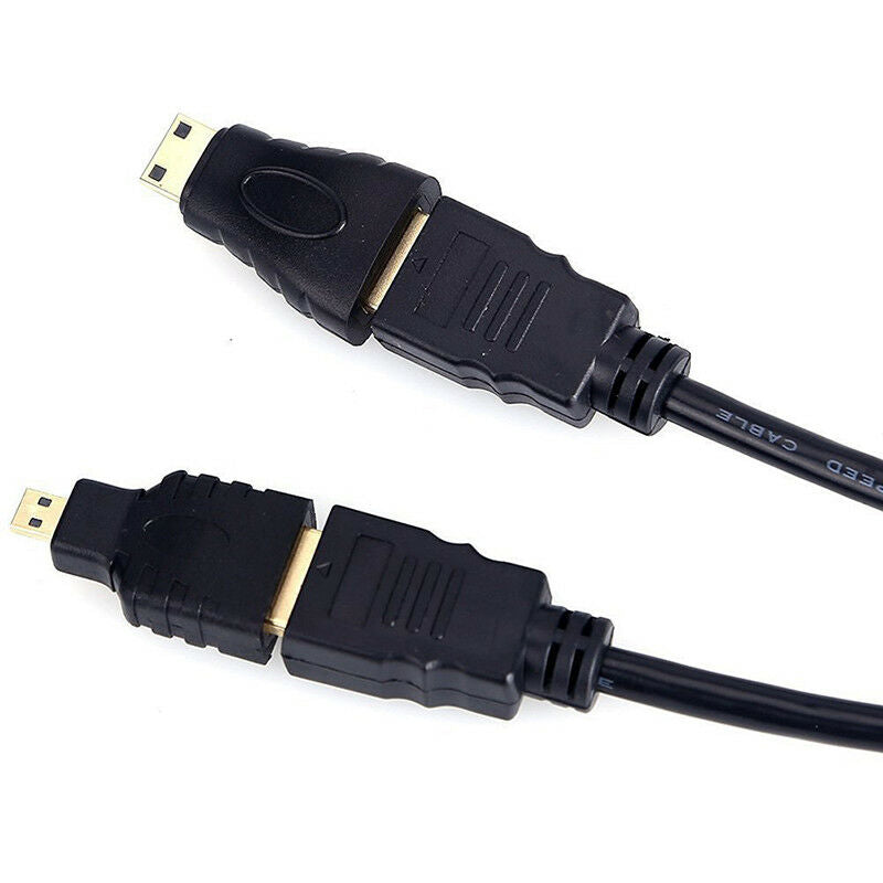 3 in 1 HD High Speed HDMI to HDMI Cable+Micro HDMI Adaptor+ Mini HDMI adapte â„–[