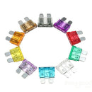 100x Assorted Car Medium Blade Fuse 2A 3A 5A 7.5A 10A 15A 20A 25A 30A 35A