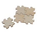 50pcs 40mm Blank Wooden Puzzle Embellishments Wood Slices Toys Wedding Art