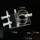 Multi-Function Acrylic Adjustable Aquarium Hose Clip Tank Tube Holder Clamps