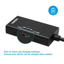 Type-C and Micro USB to HDMI 1080P HD Audio Video Adapter Cable for HDTV A