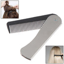 Portable Hair Comb Brush Foldable Massage Hair Comb Folding Hairdressing Too Gw