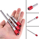 3x/Set 1/4"Quick Release Hex Shank Magnetic Drywall Screw Drill Bit Hex Holder E