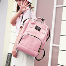 Women Mummy Maternity Travel Backpacks Baby Nursing Handbags (Light Pink)