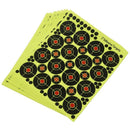 160Pcs 2 Inch Reactive Splatter Glow Florescent Paper Target for Hunting ArcI2Y2