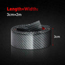 Carbon Fiber Car Door Plate Sill Scuff Cover Car Threshold Strip Decoration Z0W1