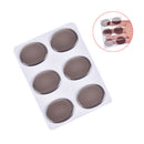 6pcs/set Drum Mute Pad Drum Damper Gel Pads Drum Muffler Mute Accessories  JR