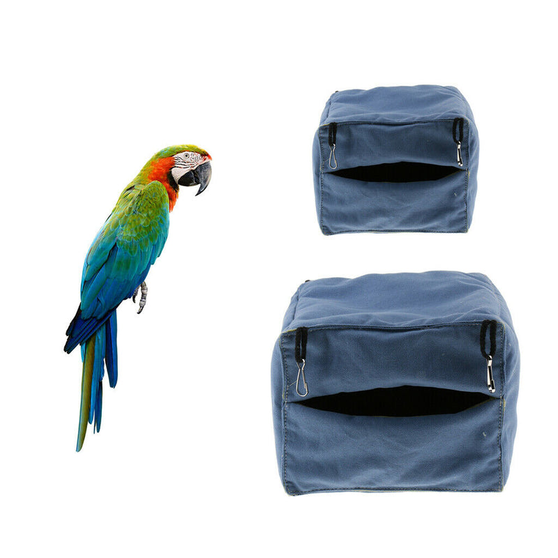 2 Pieces Cotton Bird Nest, Fun Hideaway  For Your Bird To Nest And Climb In And