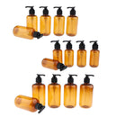 5x 100mL Plastic Empty Pump Bottle Travel Shampoo Lotion Body Wash Container