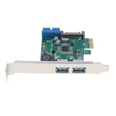 PCI-E to USB3.0 expansion Card 2 Ports USB 3.0 PCIe Adapter NEC Chipset