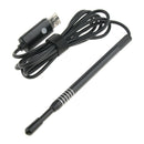 2 in 1 Visual Ear Scoop Ear Borescope 5.5mm Lens 6 LED Adjustable 0.3MP