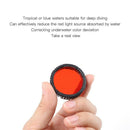 Sport Camera Red Diving Filter Uv Lens Protective Cover for Dji Osmo Action