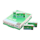 1000pcs SIZE NO 10 Staples Box For Desktop Stapler Metal Normal Staples B8J Y7H9